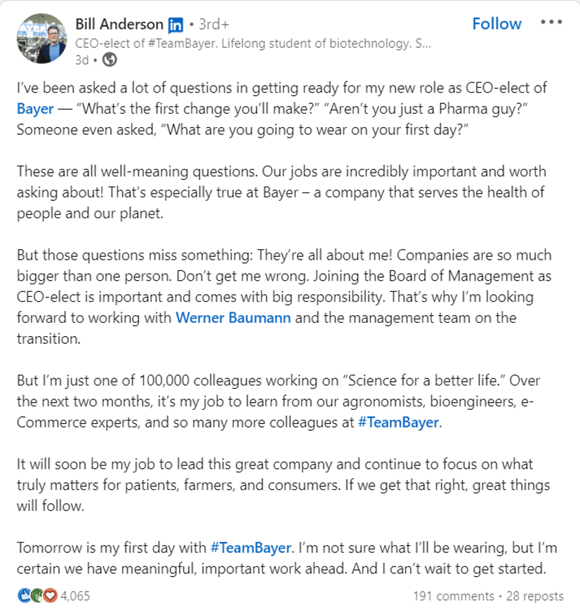 B2B social media content 4 min
