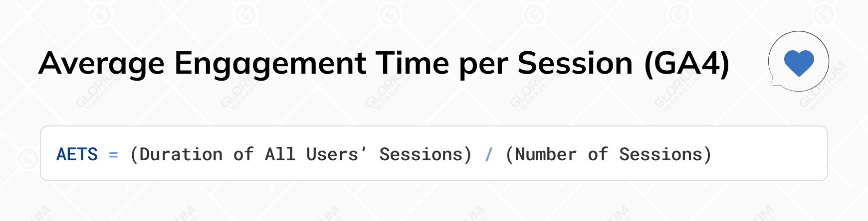 Digital Marketing Metrics Average Engagement Time per Session Formula