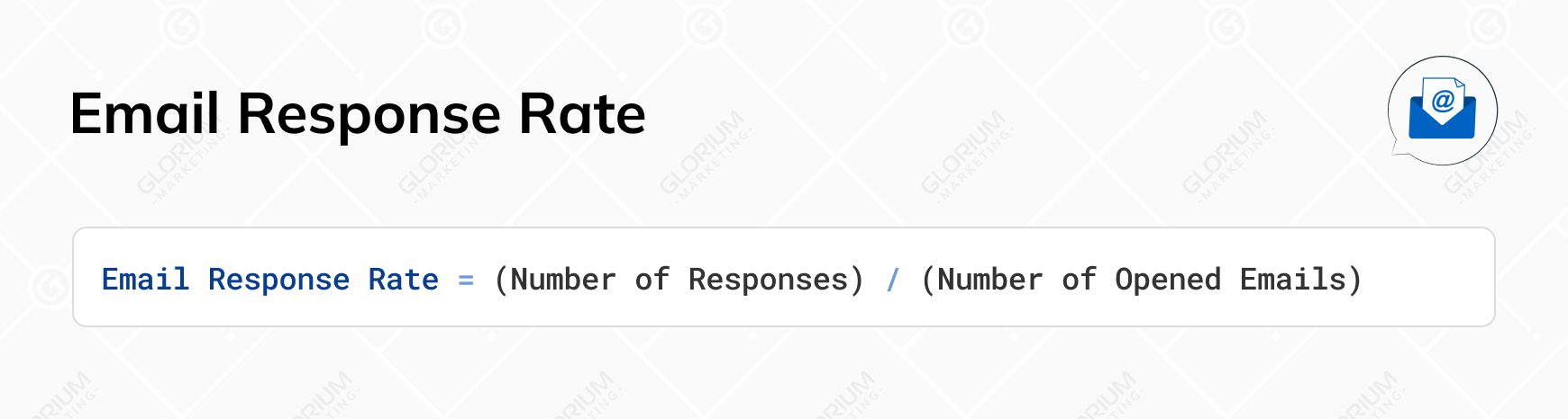 Digital Marketing Metrics Email Response Rate Formula