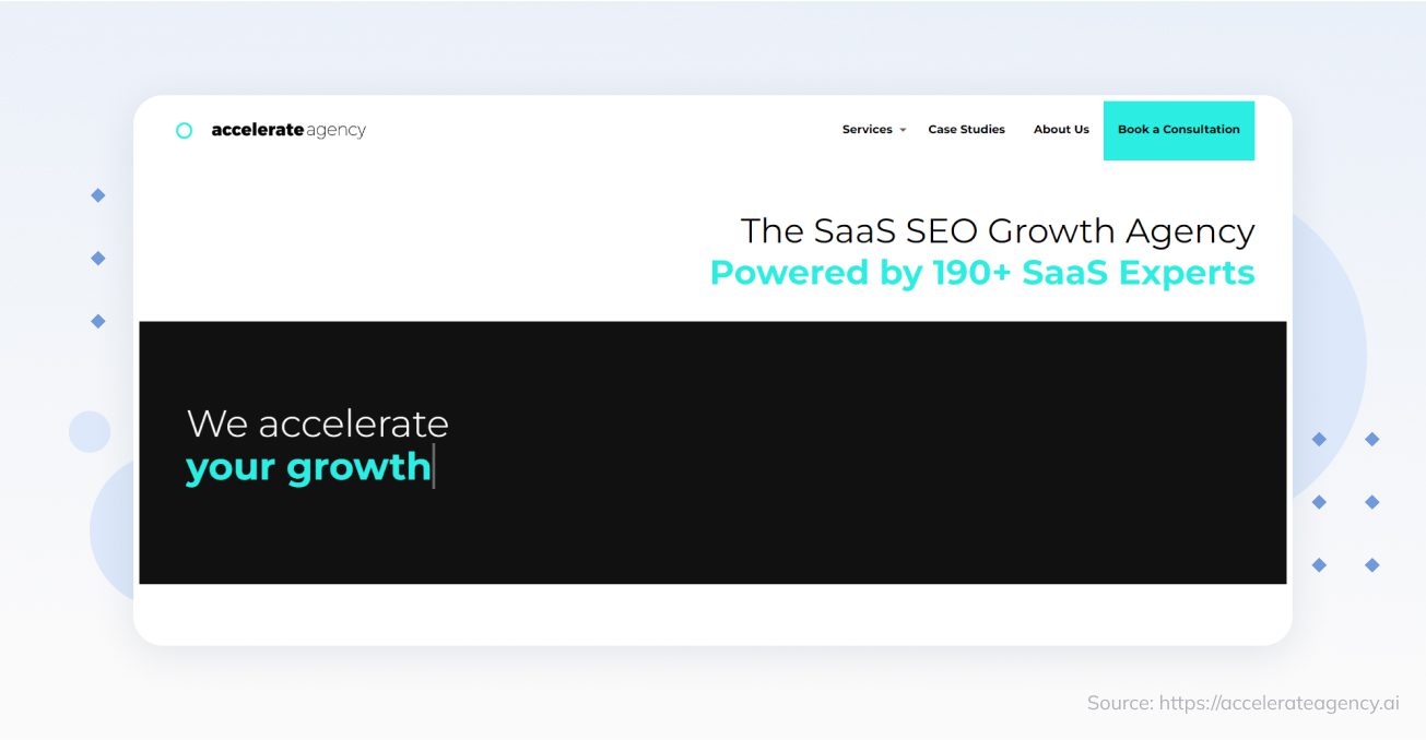 Accelerate SaaS SEO Agency