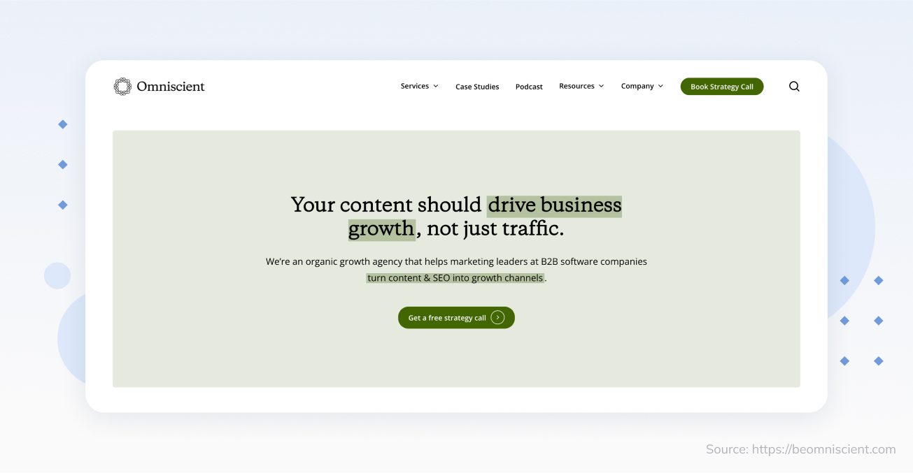 Omniscent SaaS SEO Agency